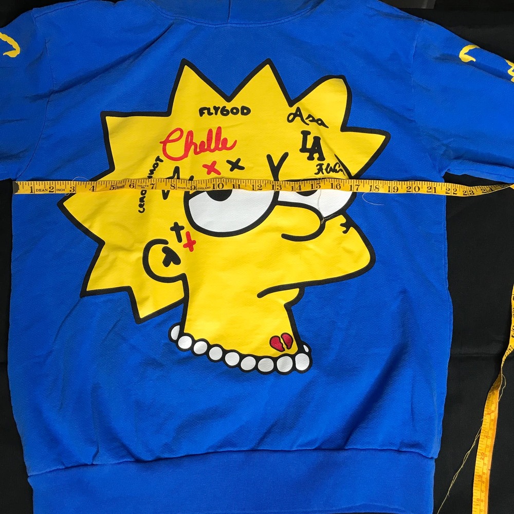 Griselda Westside Gunn Blue FlyGod Super LISA Hoodie Small - Picture 3 of 9